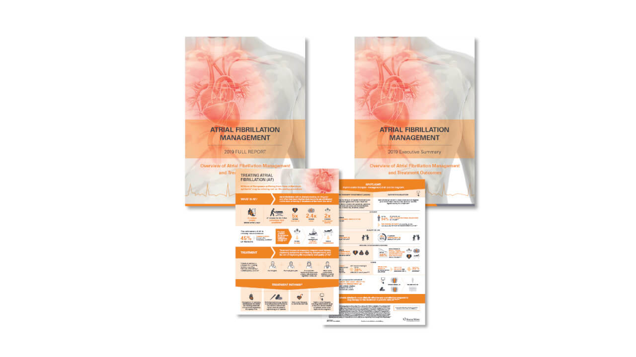 How is the patient with AF treated 